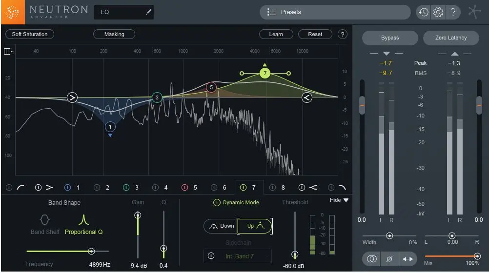 Guide d'égalisation des fréquences