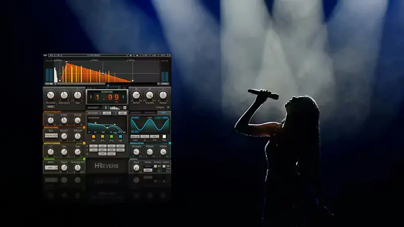 Réglages de réverbération pour voix