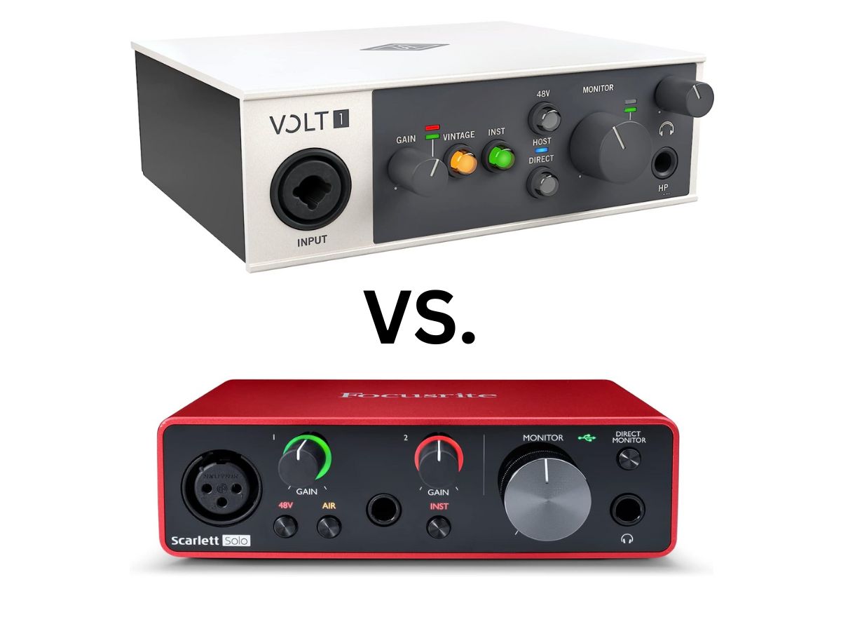 UA Volt 2 vs Focusrite Scarlett 2i2
