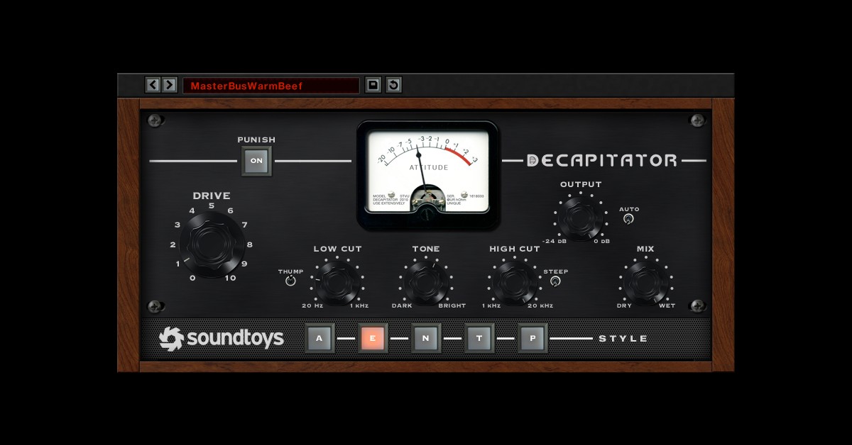 Soundtoys Decapitator