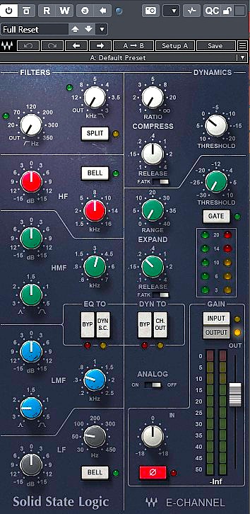 Waves SSL E-Channel Interface