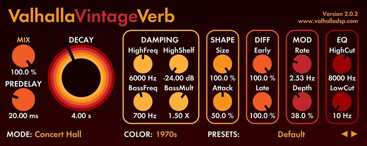 Valhalla VintageVerb