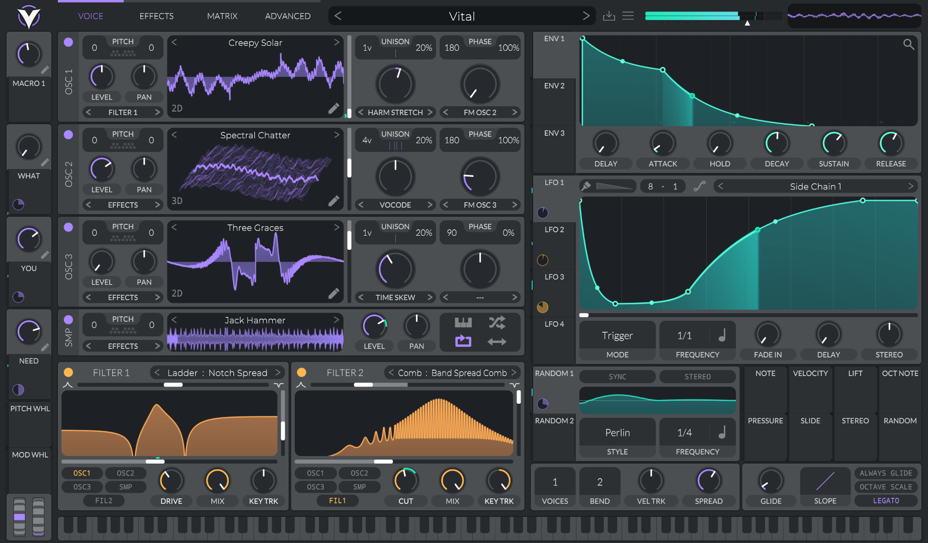 Vital - Synthé wavetable gratuit
