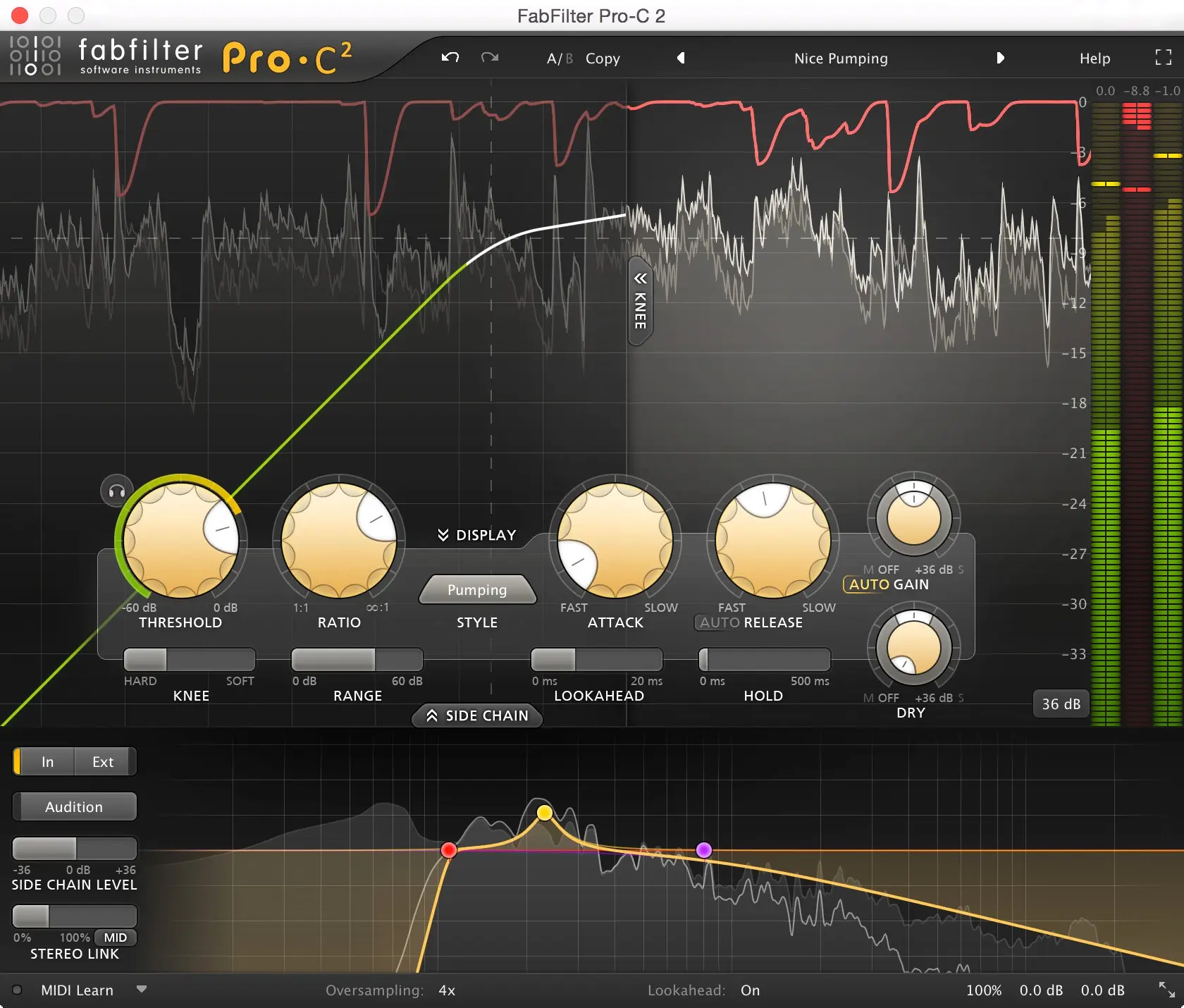FabFilter Pro-C 2 - Main interface