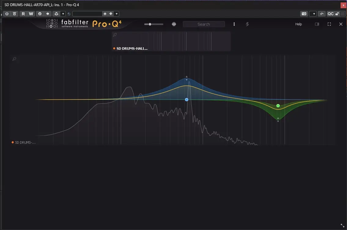 Utilisation Pro-Q 4 en mixage