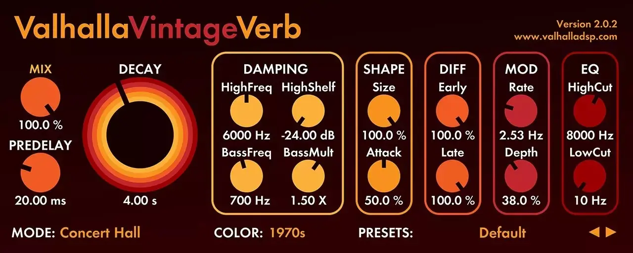 Valhalla VintageVerb